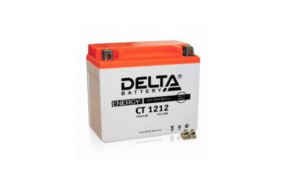 Аккумулятор Delta CT1212 (YTX14-BS, YTX12-BS)